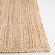 preview thumbnail 6 of 12, SAFAVIEH Handmade Natural Fiber Rhiain Farmhouse Chevron Fringe Tassel Jute Rug