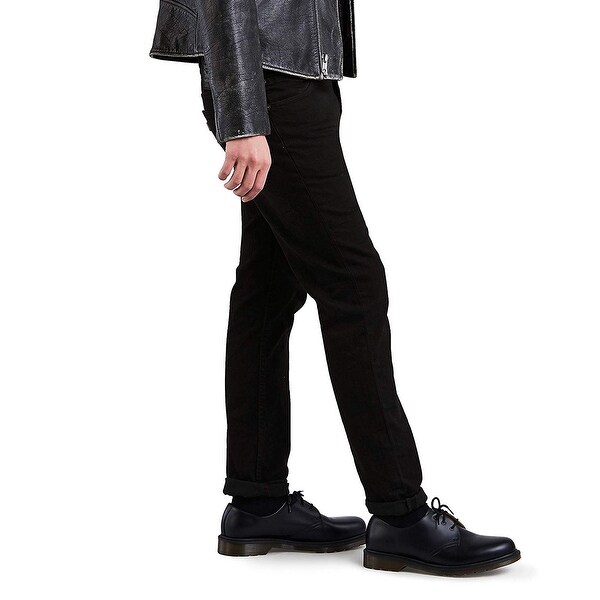 levi's men's 511 slim fit jean black stretch