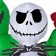 preview thumbnail 4 of 2, Gemmy Airblown Jack Skellington w/Oogie Boogie Scene Disney , 6.5 ft Tall, Multi