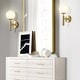 preview thumbnail 3 of 8, 1-light Glass Globe Wall Sconce