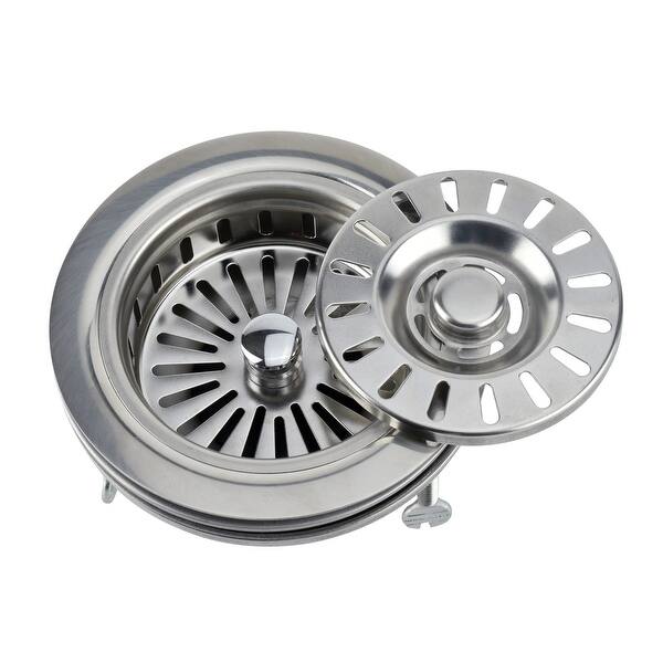 Keeney K5416tf Glass Friendly Flat Top Kitchen Sink Strainer Stainless Steel Overstock 33414531