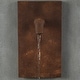 preview thumbnail 7 of 7, Grey and Brown Cement Column Outdoor Fountain with LED Light