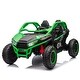 preview thumbnail 6 of 98, 24V Two-seater Kids Ride On UTV w/Parents Control,,400W Super high power,Four-wheel Suspension Green