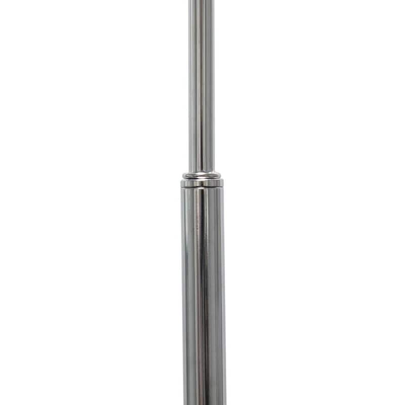 Arched Brushed Nickel Floor Lamp