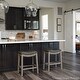 preview thumbnail 82 of 98, Maven Lane 31" Adrien Saddle Kitchen Bar Height Stool - N/A