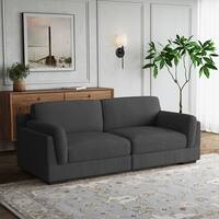 90" Loveseat Sofa Modern and Cozy Corduroy Couch - On Sale - Bed Bath