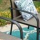 preview thumbnail 6 of 14, MAISON ARTS 7/9-Piece Patio Dining Set with Metal Rectangle Expandable Table and 6/8 Textilene Dining Chairs
