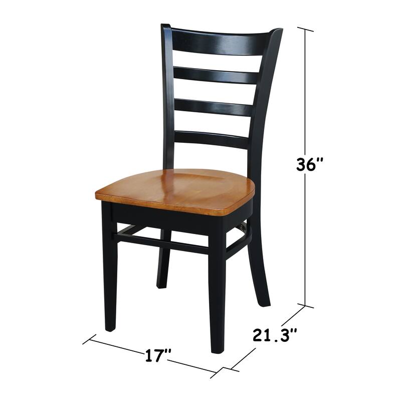 International Concepts Emily Side Chairs - Set of 2