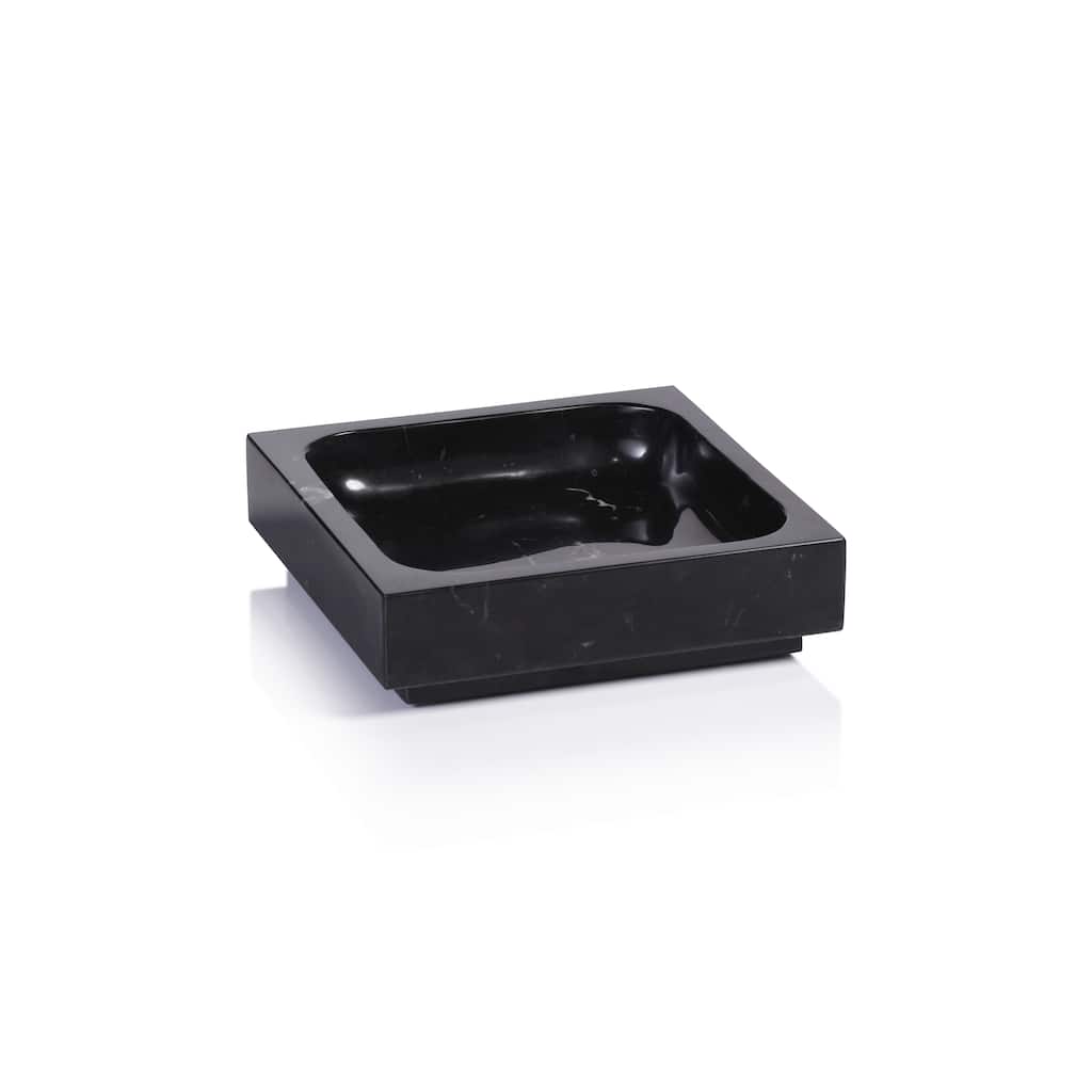 Nero Marquina Natural Marble Tray