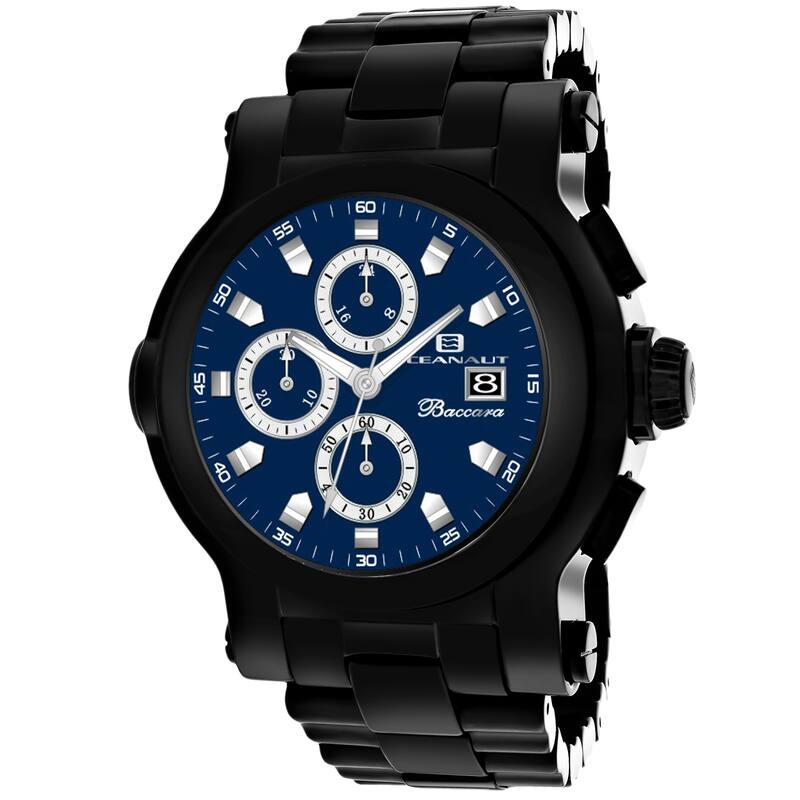 Oceanaut Men's Baccara XL Blue Dial Watch - OC0829 - 6 (36)