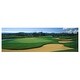 Sand trap in a golf course, Sunriver Resort Golf Course, Sunriver ...