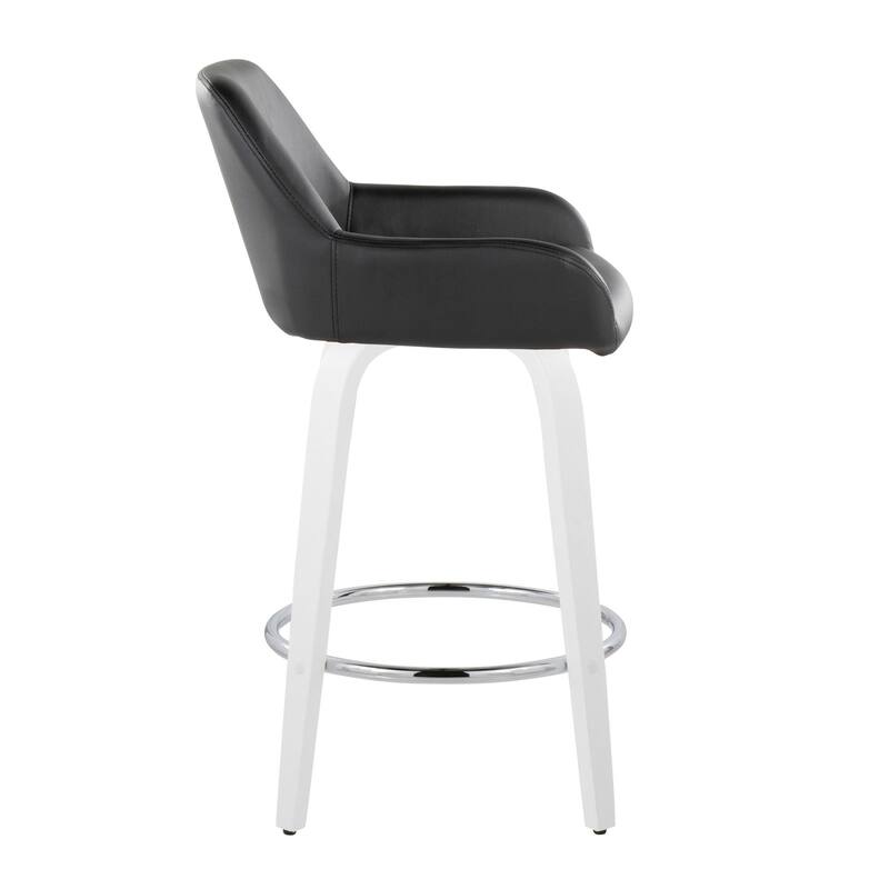 Daniella 26" Fixed-Height Counter Stool - Set of 2