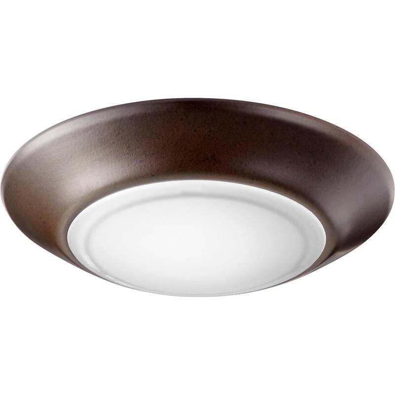 Quorum International 6" Wide LED Flush Mount Bowl Ceiling Fixture