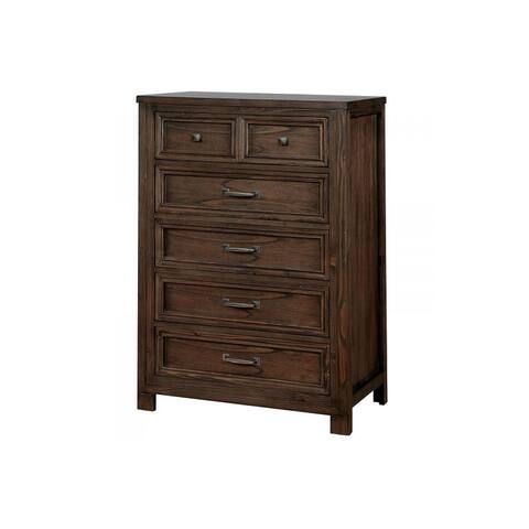 Wooden Chest with 5 Drawers