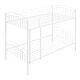 preview thumbnail 5 of 43, Modren Twin Over Twin Metal Bunk Bed,Divided into Two Twin Beds With Steel Construction for Bedroom