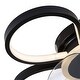 preview thumbnail 10 of 14, Metal Small Flower Shape 5 Lights LED Ceiling Fan Dimmable for Kids
