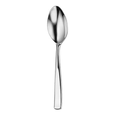 Oneida 18/0 Stainless Steel Tidal Dessert/Oval Bowl Soup Spoons (Set of 12)