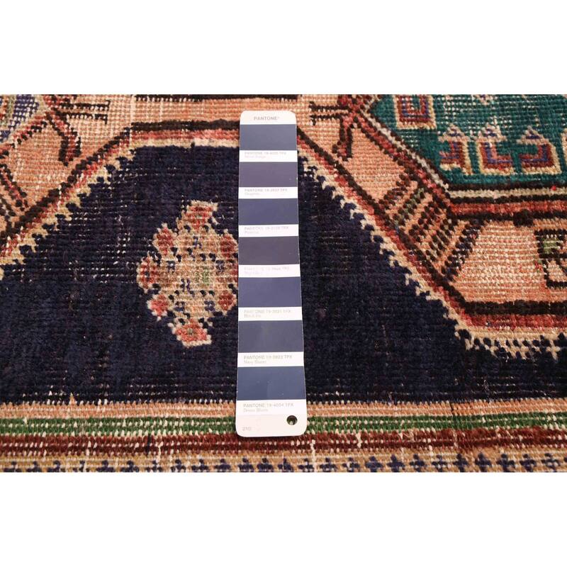ECARPETGALLERY Hand-knotted Konya Anatolian Dark Navy Wool Rug - 4'6 x 8'7