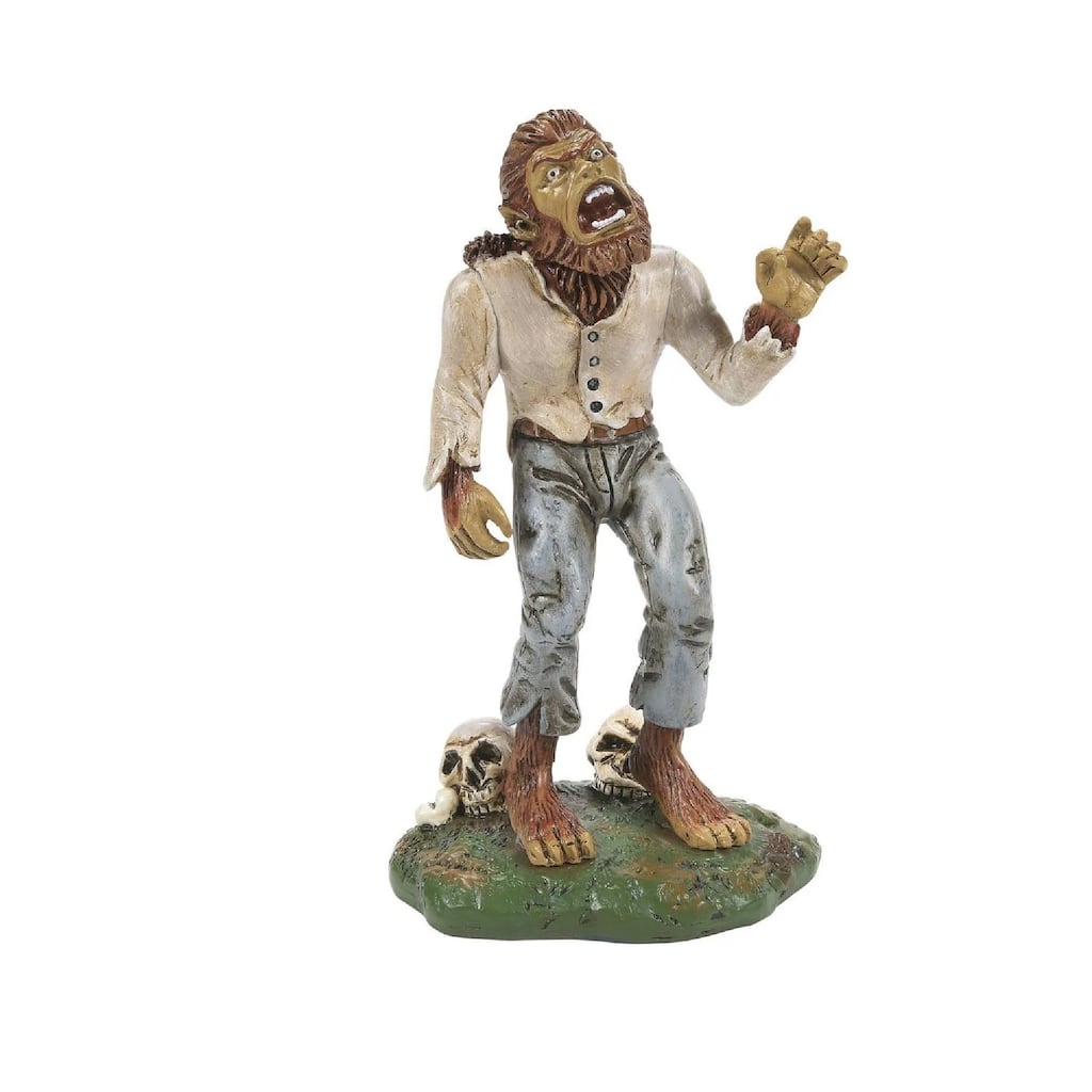 Department 56 Snow Village Halloween Accessories Wolfman'S Howl