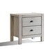 preview thumbnail 14 of 28, Montauk Solid Wood 2-drawer Nightstand