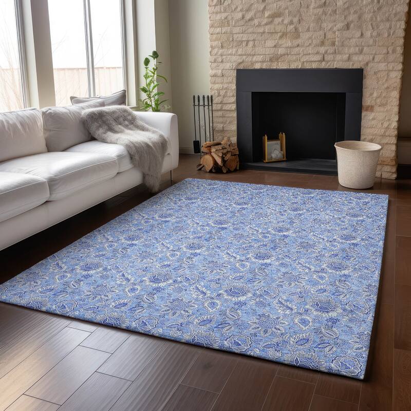 Premium Washable Super Soft Floral Modern Mayfield Rug