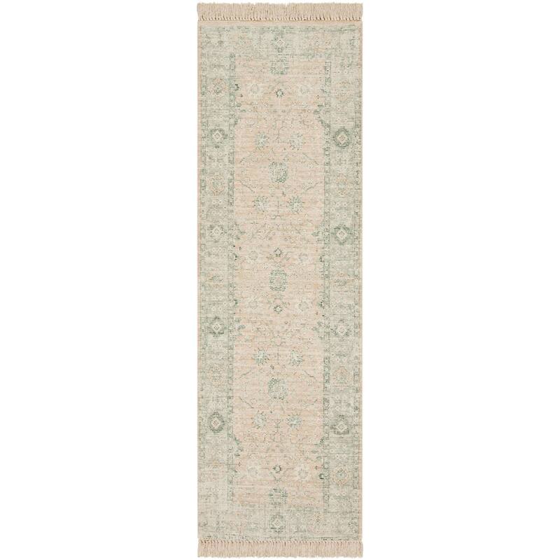 Livabliss Zainab Vintage Medallion Area Rug - Camel - 2' 6" x 8'