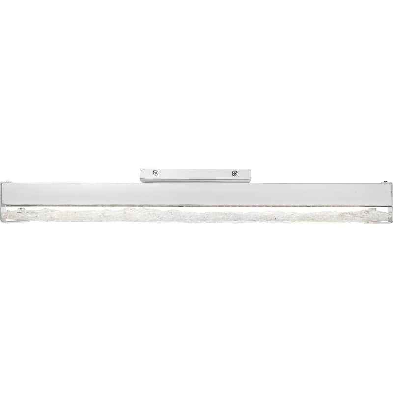 Winter LED Bathroom Vanity Light in Polished Chrome