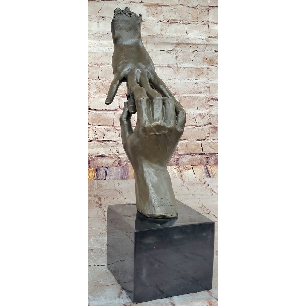 Marry Me Engagement Ring Hand Statue Sculpture Abstract Anniversary Gift 16 Inches X 5 Inches
