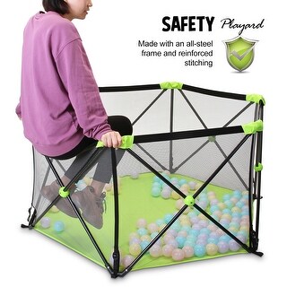 lightweight portable playpen