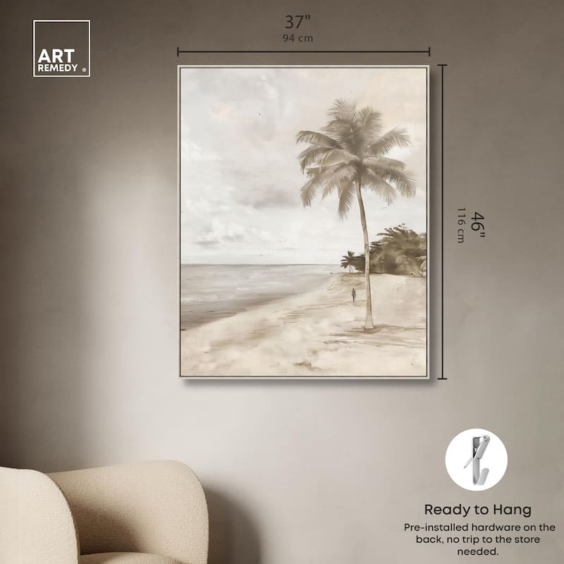 Vastness of the Sea II Canvas by Art Remedy