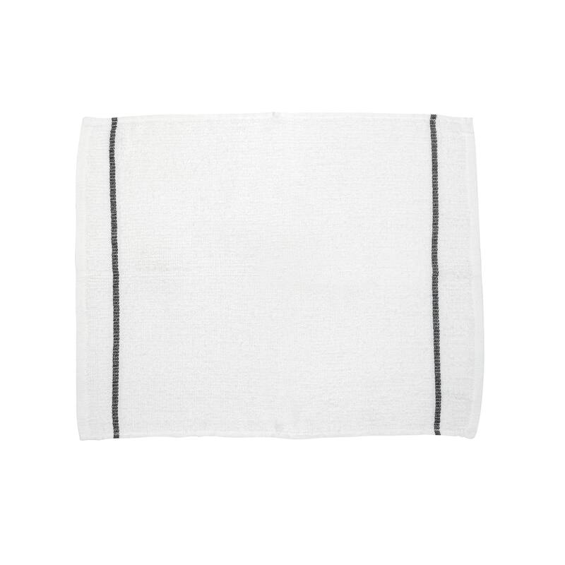 The Sloppy Chef Ribbed Cotton Utility Bar Mops - 12 Pack - 16x19