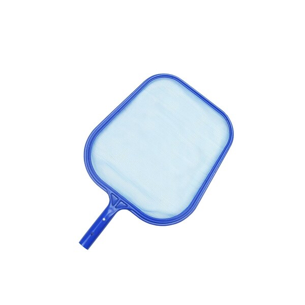 Standard Blue Plastic Swimming Pool Leaf Skimmer Head - Fits Most Poles