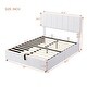 preview thumbnail 5 of 11, Upholstered Platform Bed with a Hydraulic Storage System