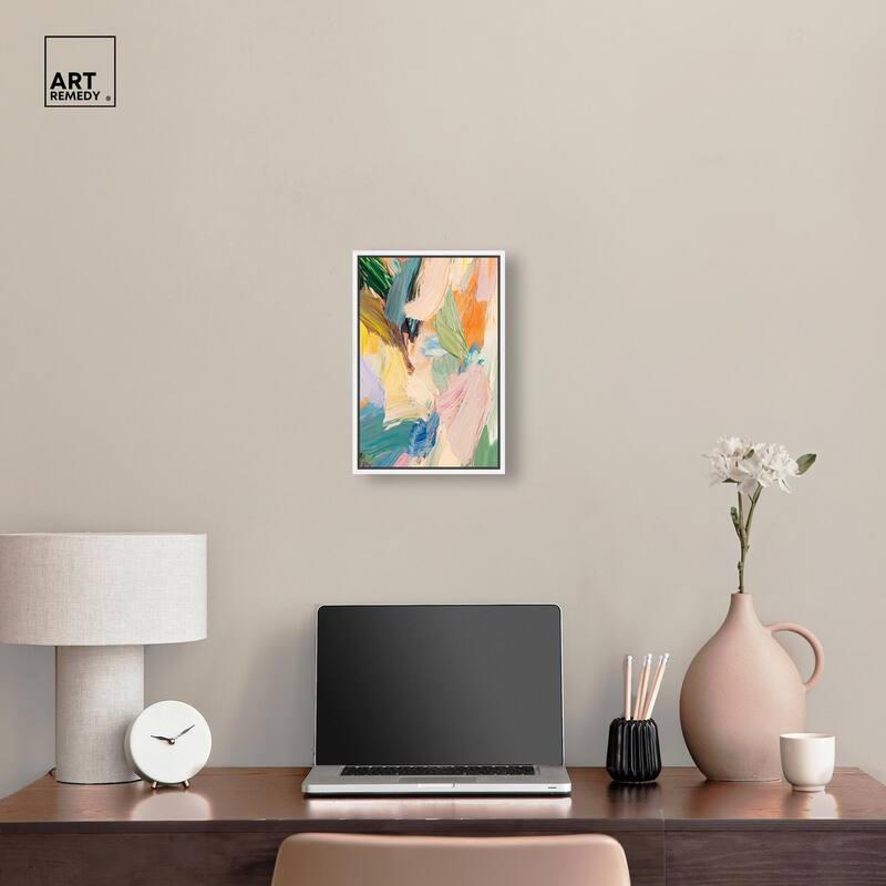 Chromatic Surge I Canvas by Art Remedy