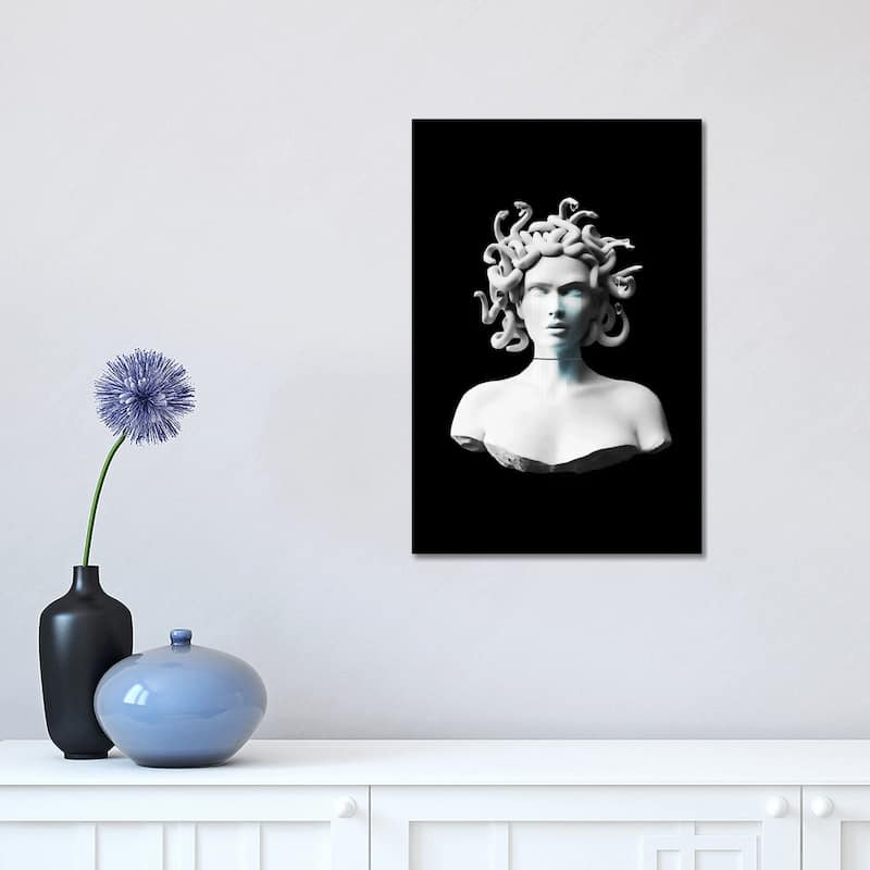 iCanvas "Decontructed Medusa" by Underdott Art Canvas Print - 18x12x1.5