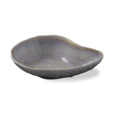 Oyster Melamine Small Bowl Set - 6oz Multicolor Dining & Salad Bowls, Dishwasher Safe, 6" L x 4" W x 1.5" H