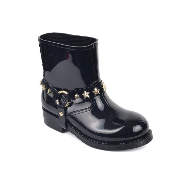 valentino studded rain boots