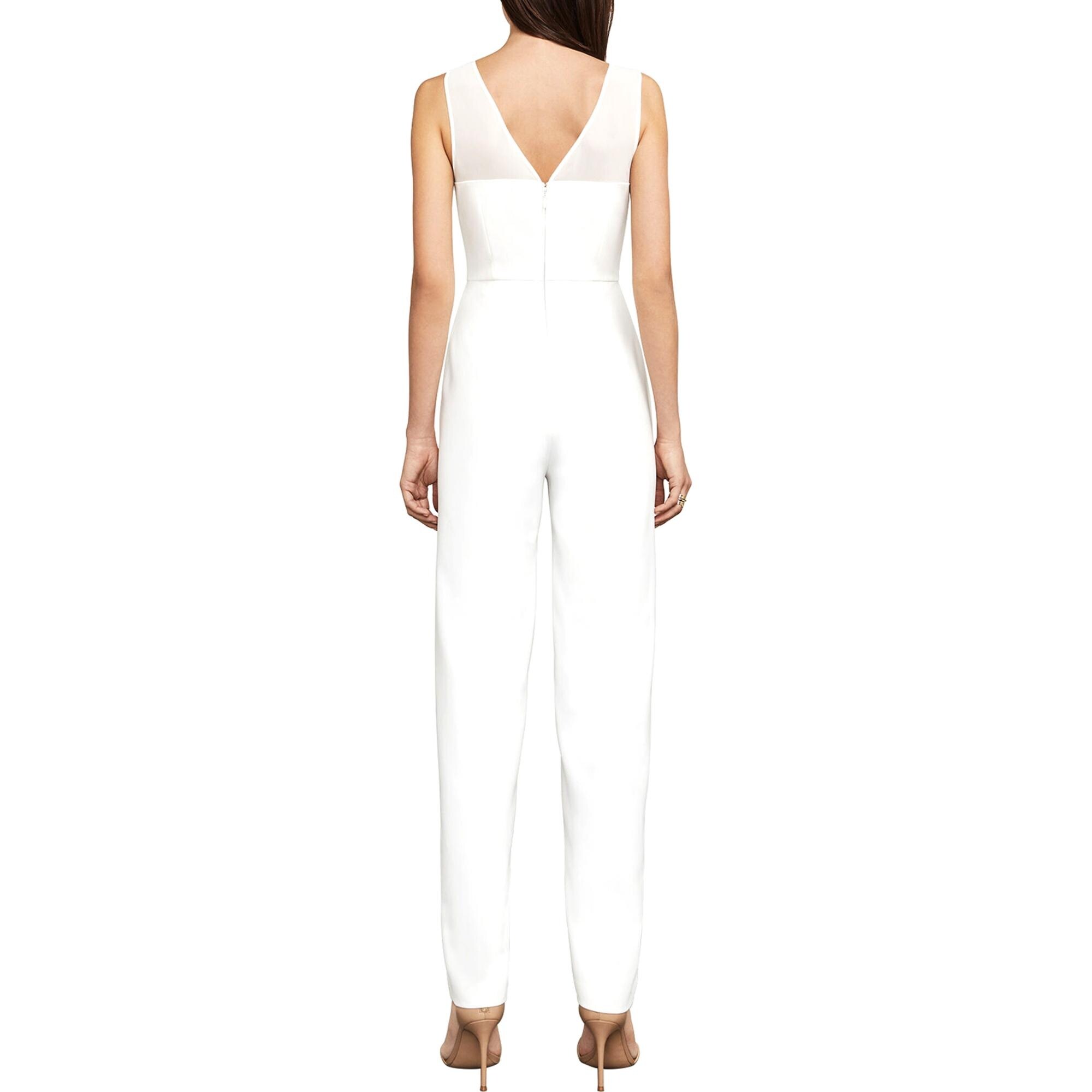 BCBGMAXAZRIA Womens Vicktoria Sleeveless Jumpsuit