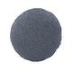 preview thumbnail 3 of 5, Allan Andrews Round Foot Pouf Panama Indigo