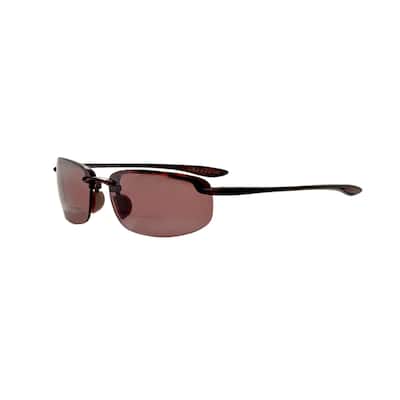 Maui Jim Men's Hookipa 61 mm Brown Sunglasses MJ0407S-014