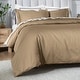 preview thumbnail 64 of 113, Superior Egyptian Cotton 650 Thread Count Solid Duvet Cover Set