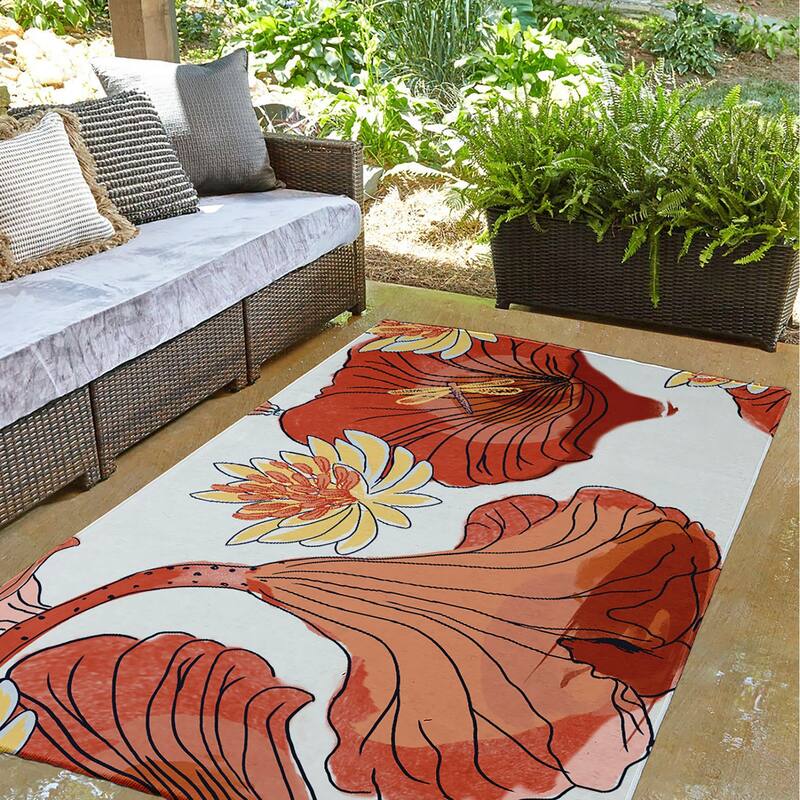 Lotokoi Oriental Chenille Area Rug