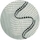 preview thumbnail 21 of 33, SAFAVIEH Handmade Soho Elvyra Waves N.Z. Wool Rug 6' Round - Grey/Ivory - Round