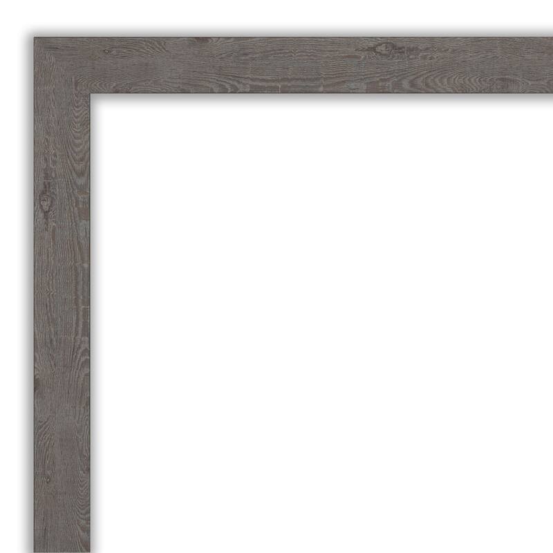Rustic Plank Narrow Framed Cork Bulletin Memo Board