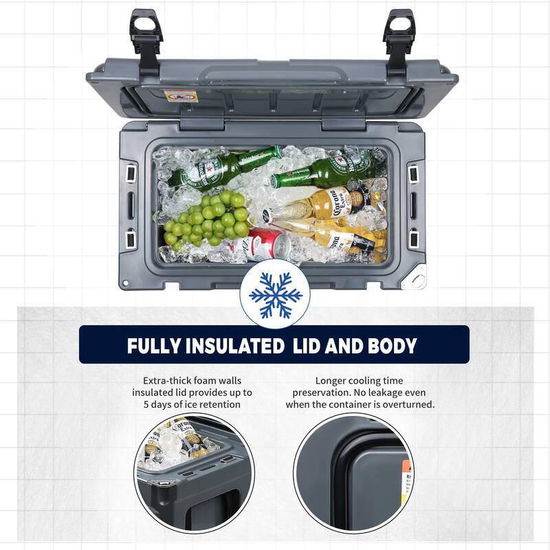 EchoSmile 30 qt. Rotomolded Cooler
