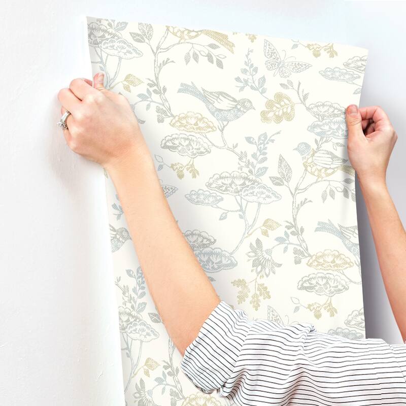 Chesapeake Malmo Multicolor Trail Wallpaper