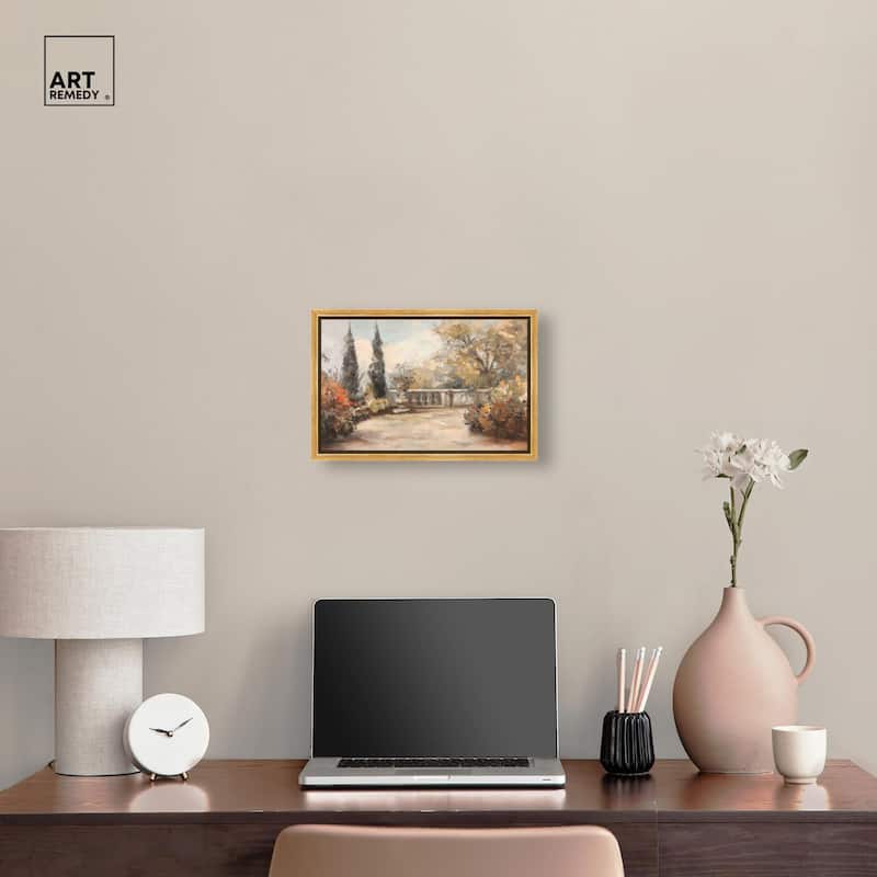 Autumnal Arbor Canvas by Art Remedy