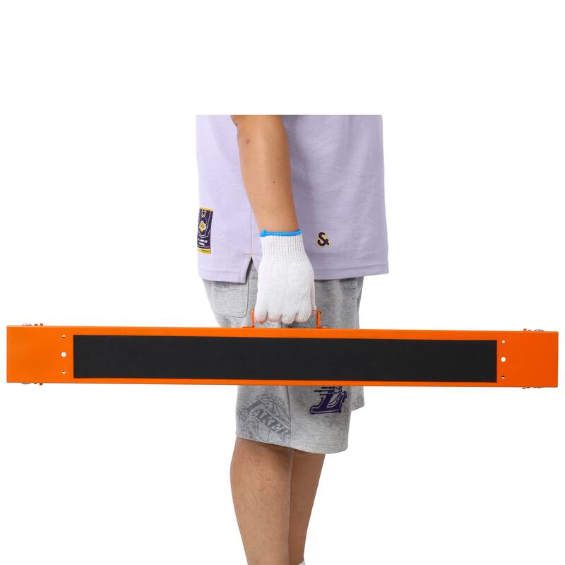 Saw Horses 2 Pack, Folding Portable Work Horse with Fast Open Legs, Convenient Handle, Heavy Duty Steel Sawhorse for Garage