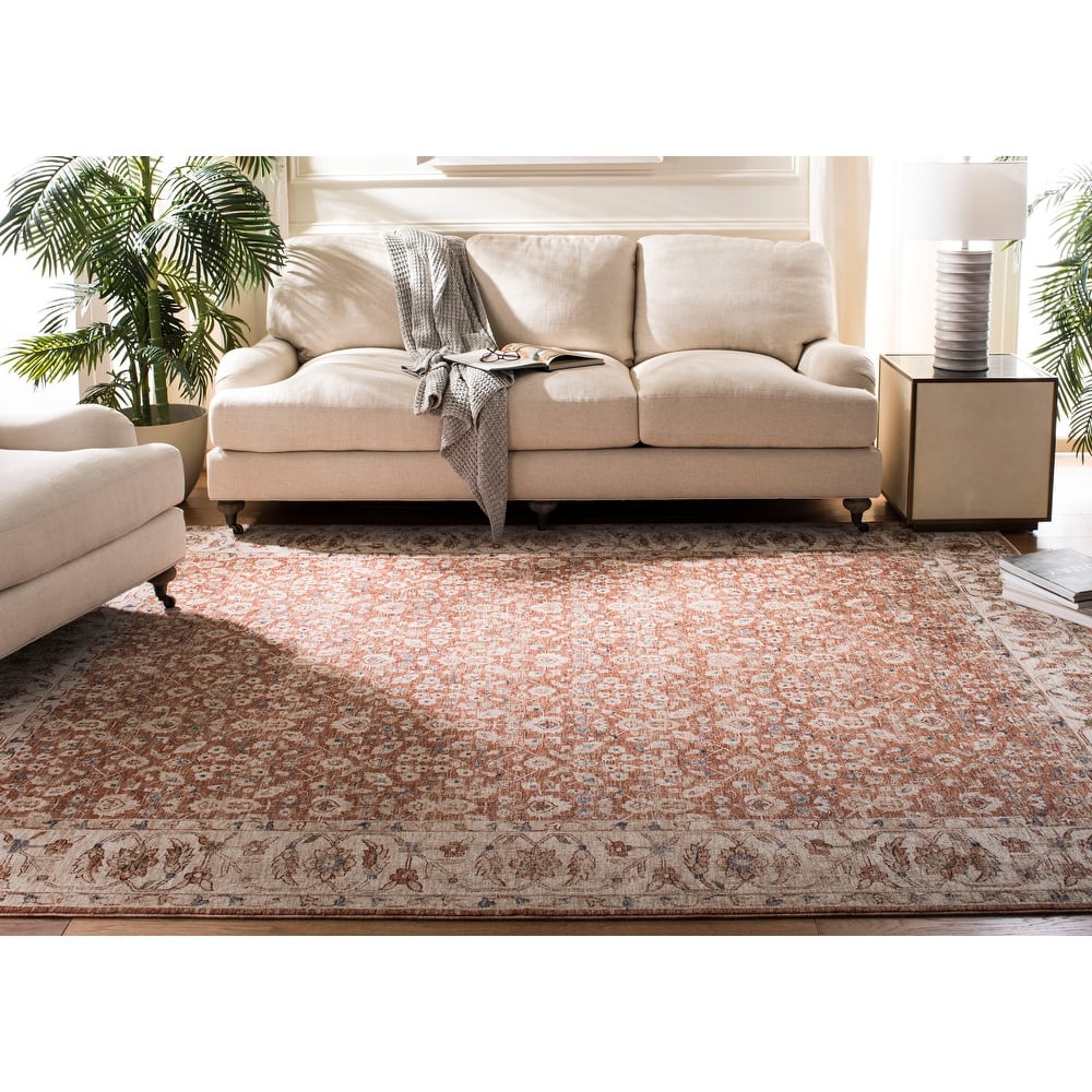 SAFAVIEH Heirloom Tamera Traditional Oriental Polyester Rug