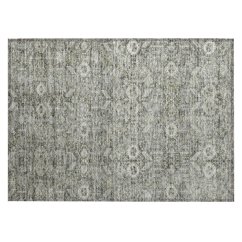 Jara Garden-Inspired Weather Resistant Classic Meets Modern Outdoor Rug